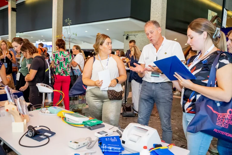 Sfeerimpressie Wondcongres 2023